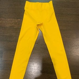 All Access Center Stage Legging Yellow